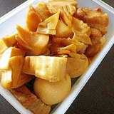 豚バラと卵と筍の煮物